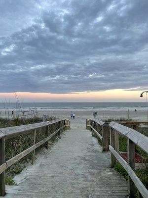 Beach access