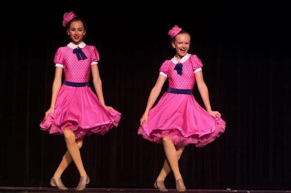 Out Musical Theater Dance Group performing on stage with Cynthia's Dance Center.