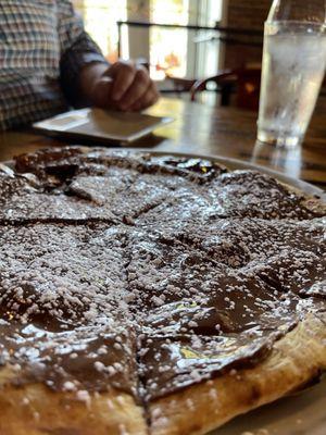 Nutella pizza