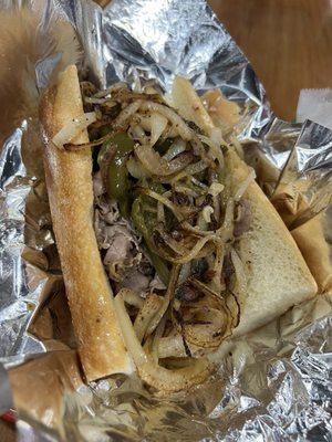 Italian beef.  Huge!