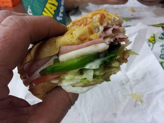 Subway melt... Mmmmmmm mmmmmm good!