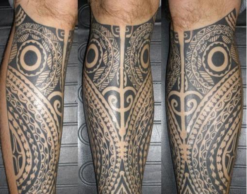 Tattoo Artist Aleks Nedich specializes in Polynesian designs.  Northeast offers a wide range of tattoo styles.