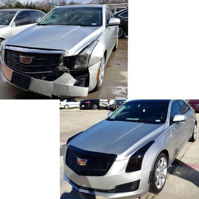 before & after cadillac ATS