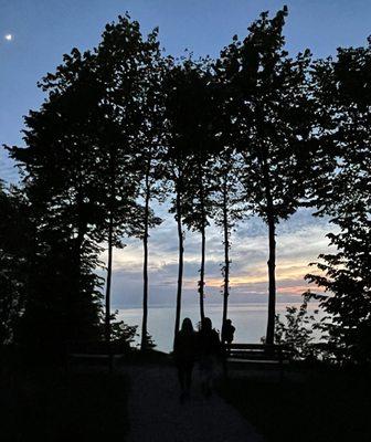 Nice views on the ground or on the deck.