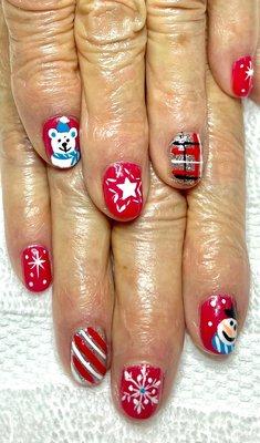 Christmas nails 2022