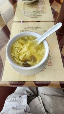 Egg drop soup.