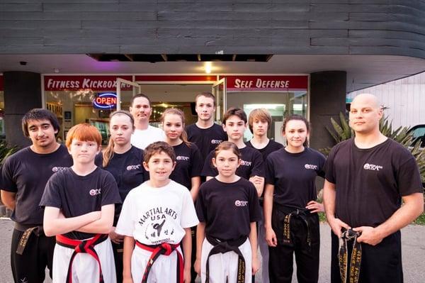 Martial Arts USA students