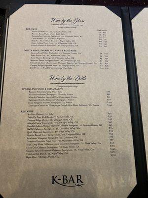 Menu 11/24