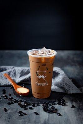 Kopifellas - Singapore iced kopi (coffee)