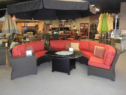 Large selection of brand name wicker furniture, including sofas, lounge chairs, arm chairs, benches, tables, and ottomans, Orange County, CA