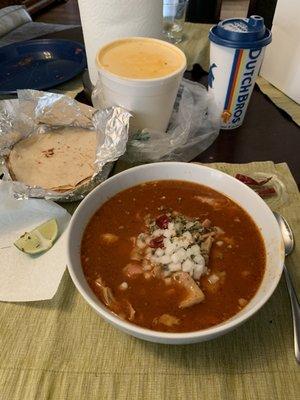 Menudo on Sundays!