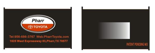 Sold 125 New-Used Units Directly From Custom Bank Deposit Bag Envelope @ Pharr Toyota & Hyundai of Pharr