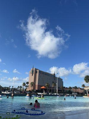 Moody Gardens hotel view