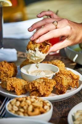 Crispy Artichokes - served with remoulade