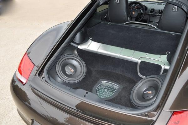 Porsche Cayman Custom Trunk