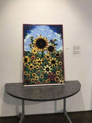 3-D Sunflowers