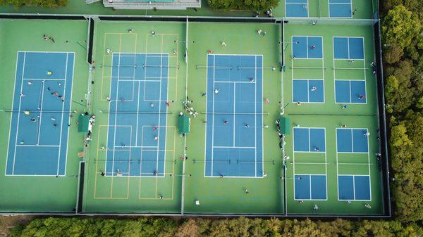 Tennis & Pickleball Courts.