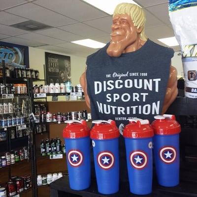 Captain America Shaker Cups are now in stock!