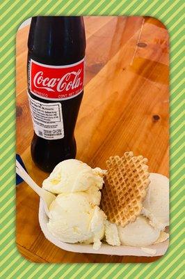 Key Lime Pie & Triple Vanilla - Mexican coke!