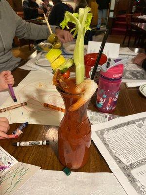 Sunday best!!! House Bloody Mary