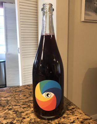 Valentine's Day bottle