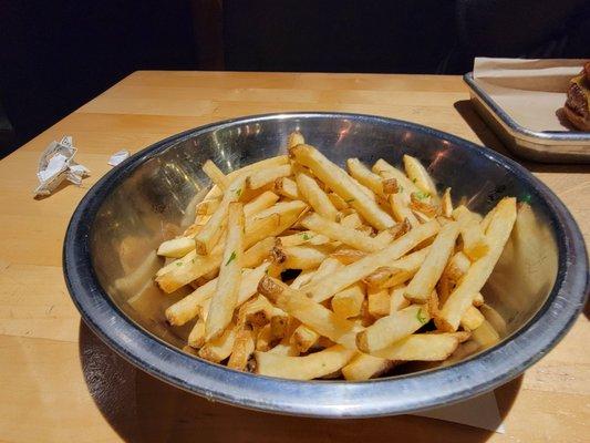 Cold fries. For $3.75, very unimpressive.