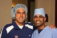 Dr. Srini does LASIK on Olympic athletes