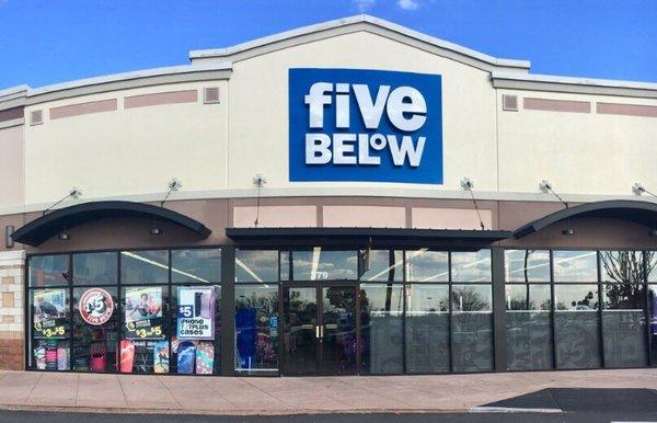 Five Below Entrance