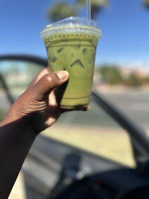 Iced Brown Sugar Matcha