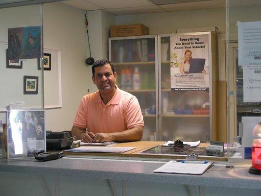 Juan Reyes, CEO of Liberty Auto Care ready to serve you!