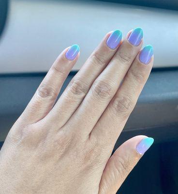 Ombré nails