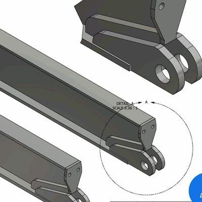 3d Cad model for a project we built. We do prototyping and 3d cad models