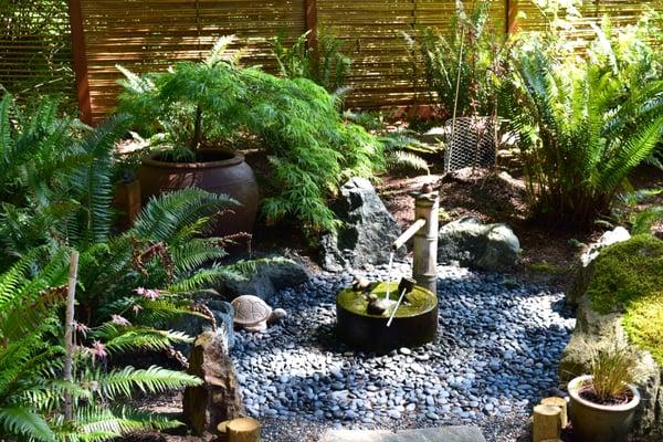 Whispering Bamboo Garden Fountain