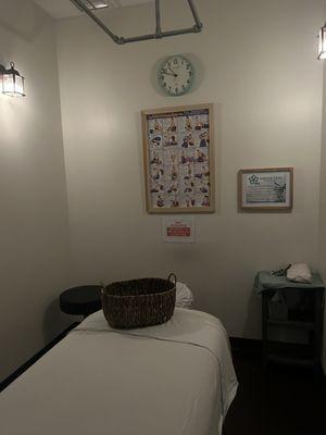 Massage area.