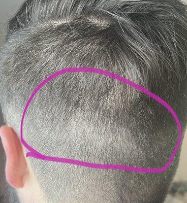 Uneven fade