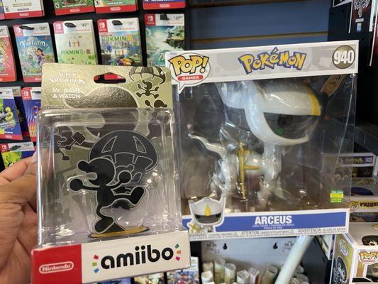 Amiibo and Funko