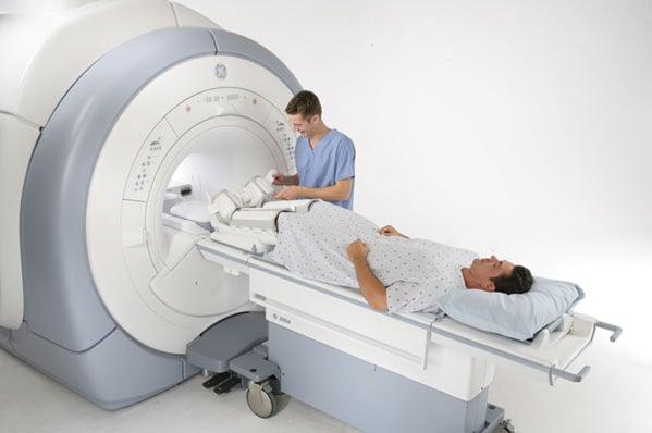 This is what a typical MRI scanner looks like