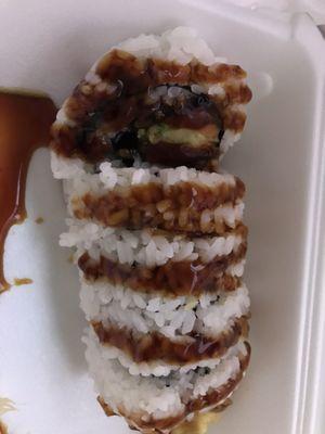 Vegetable tempura roll