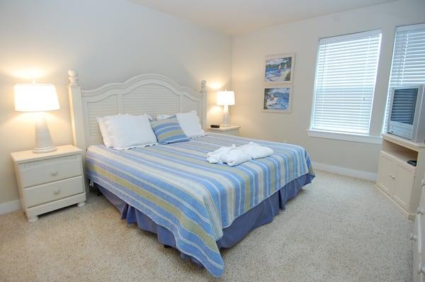 Large King Beds in majority of Master Bedrooms