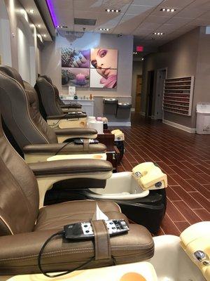 Pedicure chairs