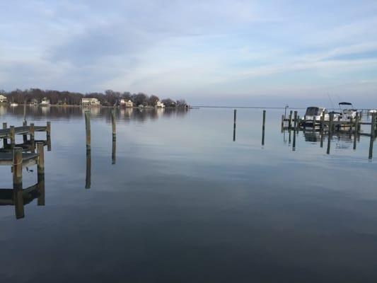 View of Fishing Creek from The Watergate Community Pier