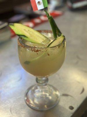 Cucumber Jalapeño Margarita