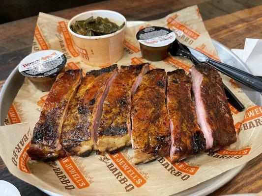 Shockingly tender and juicy St. Louis Ribs