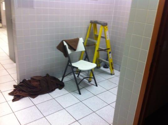 Unattended shower area for Pilot Store #023 Ionia MI.