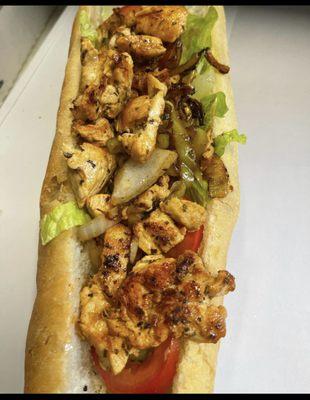 Chicken kabob sub