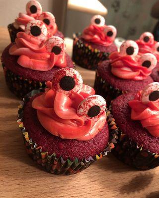 Halloween cupcakes