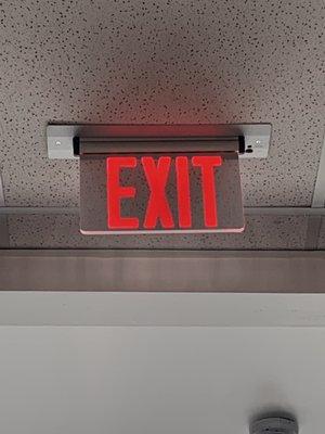 Kohl's exit red and white lantern orange city fl