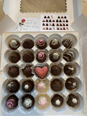 Assorted Milk Chocolate Truffles