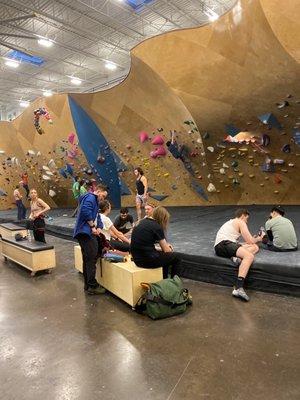 Bouldering area