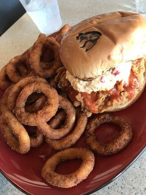 The Hottville and some pretty rad onion rings